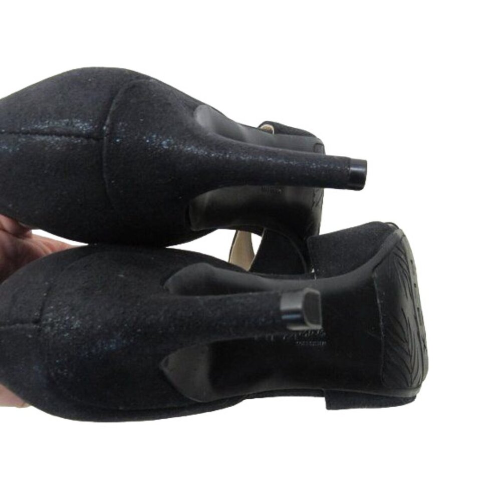 LIFE STRIDE WOMEN BLACK HEELS SZ 10M -SATIN FABRIC UPPER-PARTY-COCTAIL - Picture 12 of 12